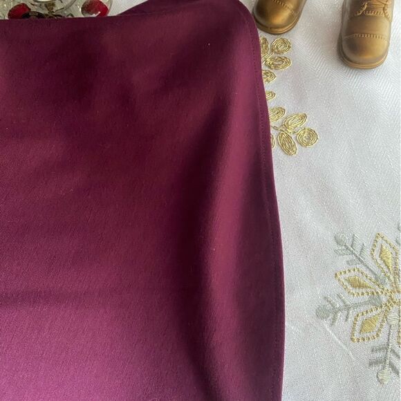 Free People burgundy dress with low back and waist size medium - Picture 13 of 16